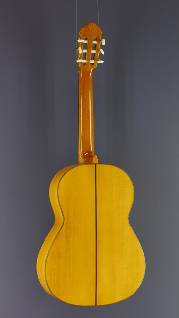 Antonio de Vega, Modell Flamenca, Flamenogitarre Fichte, Zypresse, Rückseite