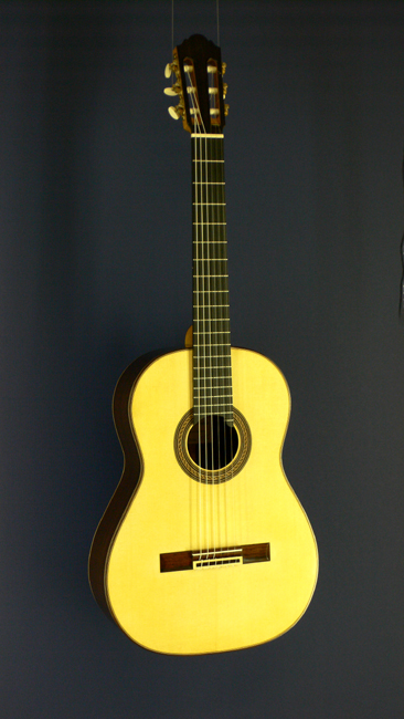 Daniele Chiesa Meistergitarre Fichte, Palisander, Baujahr 2006, Mensur 65 cm