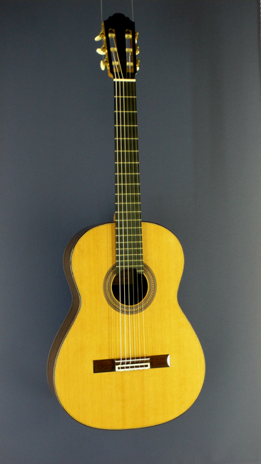Daniele Chiesa Meistergitarre Zeder, Palisander, Baujahr 2009, Mensur 65 cm