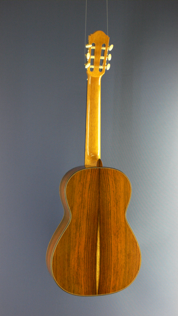 Rolf Eichinger Torres Modell, Meistergitarre Fichte, Palisander, Baujahr 2006, Mensur 64 cm, Rückseite