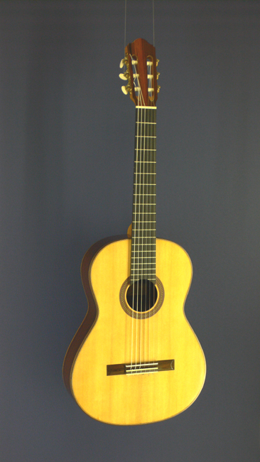 Rolf Eichinger Meistergitarre Sitka -Fichte, Palisander, Baujahr 2008, Mensur 64 cm