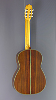 Vicente Sanchis, Modell 40, klassische Gitarre Zeder, Palisander, Rückseite