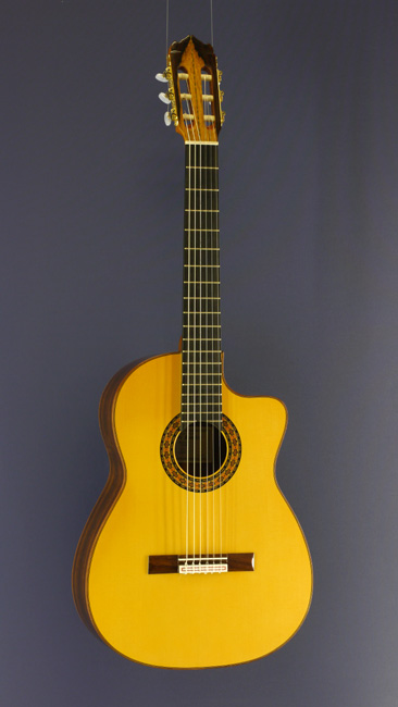 Vicente Sanchis, Modell 41 cut, Konzertgitarre Fichte, Palisander