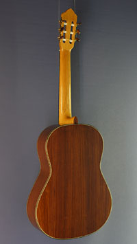 Andrés D. Marvi Luthier Guitar spruce rosewood, 2021, back view