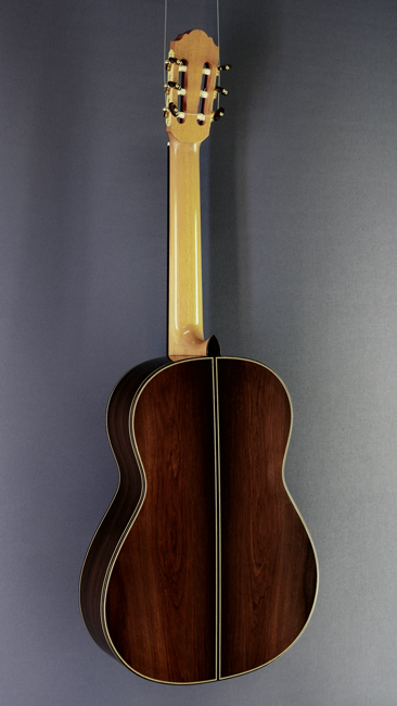 Daniele Chiesa Meistergitarre Zeder, Palisander, 2015, Boden