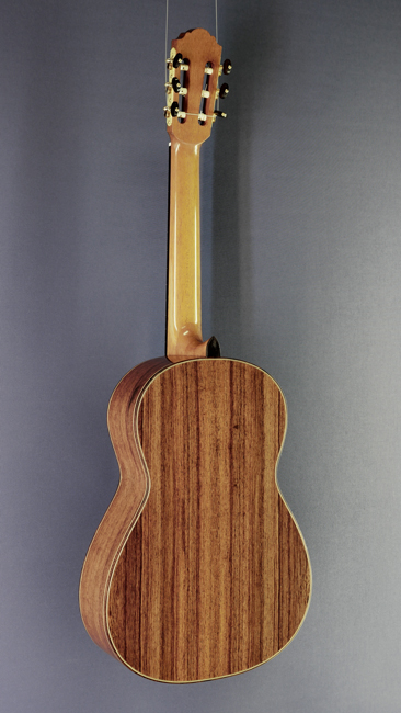 Daniele Chiesa Meistergitarre Zeder, Madagaskar Palisander, Mensur 64 cm, 2015, Boden