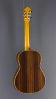 Daniele Chiesa Meistergitarre Fichte, Palisander, Baujahr 2012, Mensur 64 cm, Rückseite