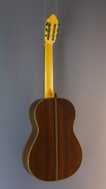 José González Lopez Flamencogitarre Fichte, Palisander, 2015, Boden
