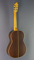 José Marin Plazuelo Meistergitarre Zeder, Palisander, Mensur 65 cm, Baujahr 2017, Boden