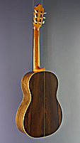 Stefan Zander Gitarre Fichte, Palisander, 2002, Rückseite