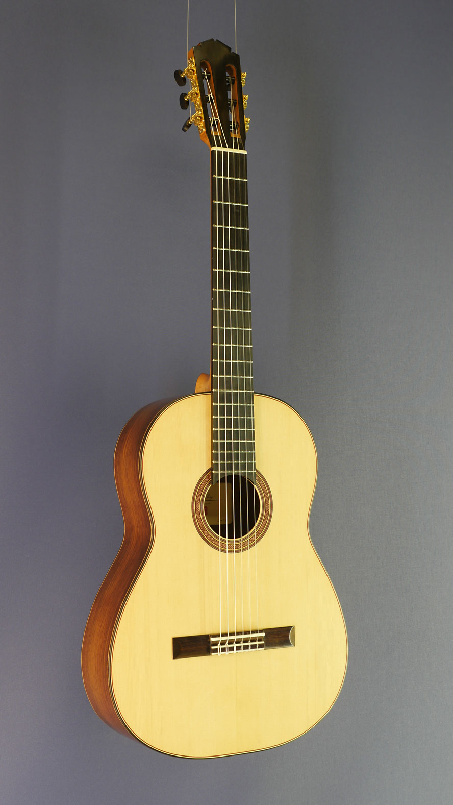 Tobias Berg Meistergitarre Fichte, Palisander, Mensur 65 cm, Baujahr 2016