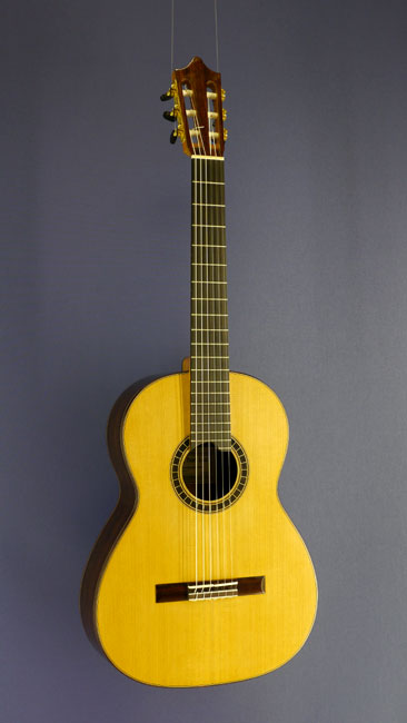 Yonghan Lee Meistergitarre mit Doubletop Zeder, Palisander, Baujahr 2013