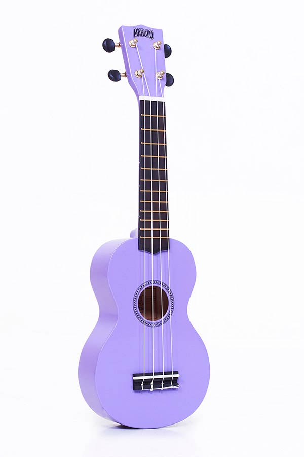 Sopran-Ukulele lila, mit Hülle