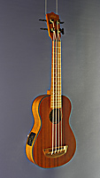 ALEHO Bass-Ukulele, Mahagoni, Pickup