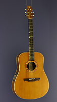 Alhambra steel-string guitar Dreadnought form, cedar, ovancol, pickup, satin finish